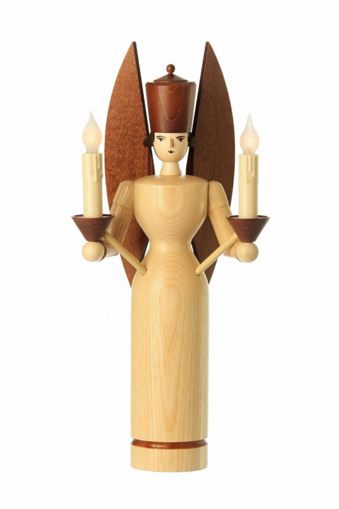 SCHALLING : Light Angel, natural, medium, electrical lit, 36 cm